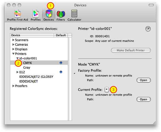icc color profile download mac